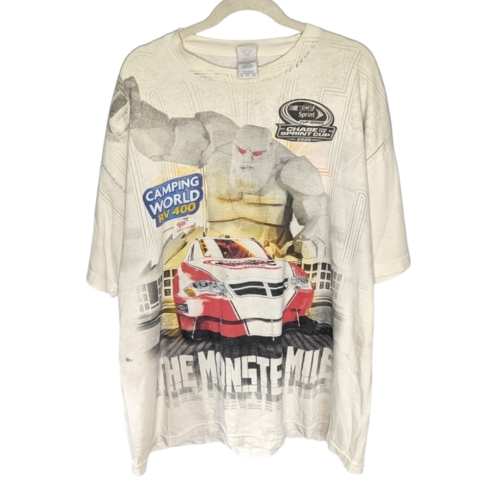 Vintage AAA Nascar The monster Mile NASCAR sprint cup series 2008 2X AOP